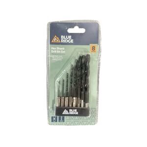 Unique Bargains High Speed Steel 1/4 Inch Hex Shank Twist Jobber Drill Bits